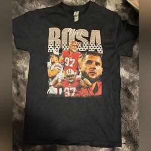 San Francisco 49ers nick bosa graphic shirt